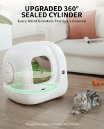 ظرف خاک هوشمند خودکار گربه - تصویر 10